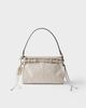 Prada Prada Bonnie Leather Enameled Triangle Logo Shoulder Bag - 3
