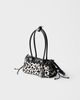 Prada Prada Bonnie Small Printed Calf Hair and Leather Handbag - 5
