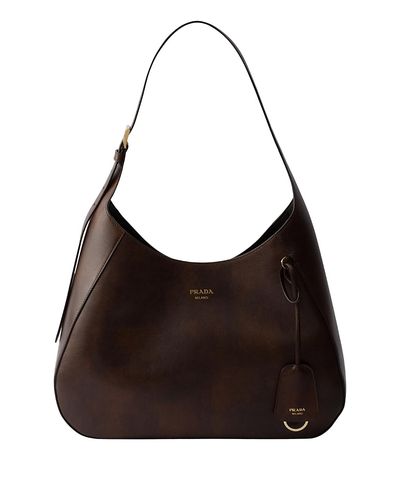 Prada Prada Boogie Large Leather Bag