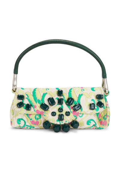 prada Prada Bouquet Castoni Swing Shoulder Bag