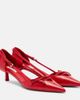 Prada Prada Bow-detail leather pumps - 1