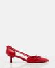 Prada Prada Bow-detail leather pumps - 5