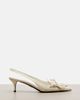 Prada Prada Bow-detail leather slingback pumps - 6
