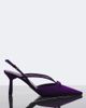 Prada Prada Bow-detail suede slingback pumps - 6