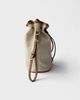 Prada Prada Canvas And Leather Pouch - 5