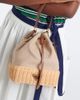 Prada Prada Canvas and wicker bucket bag - 2