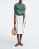 Prada Prada Canvas and wicker bucket bag - 5