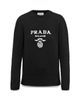 Prada Prada Cashmere and Wool Logo Crew-neck Sweater - 5