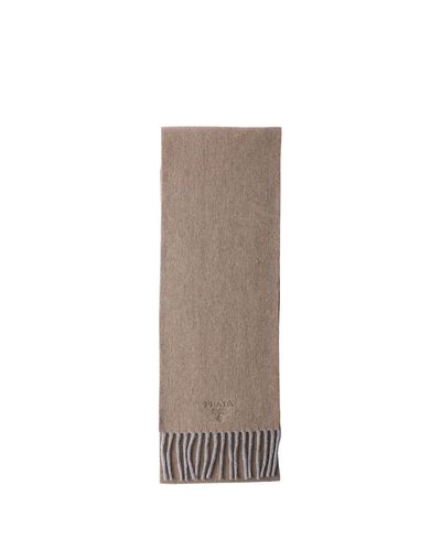 Prada Prada Cashmere And Wool Scarf