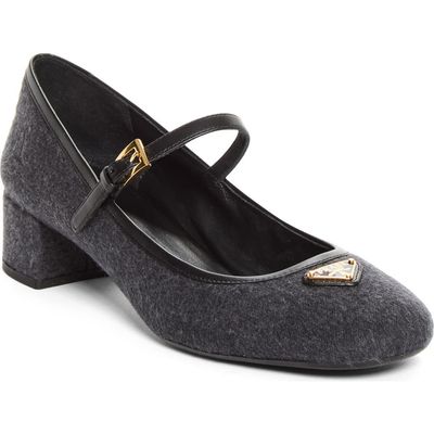 Prada Prada Cashmere Mary Jane Pump