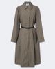 Prada Prada Checked technical trench coat - 1