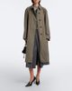 Prada Prada Checked technical trench coat - 2