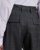 Prada Prada Checked wool wide-leg pants - 5