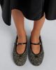 Prada Prada Chevron tweed Mary Jane ballet flats - 3
