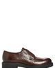 Prada Prada Chocolate Leather Derby - 3