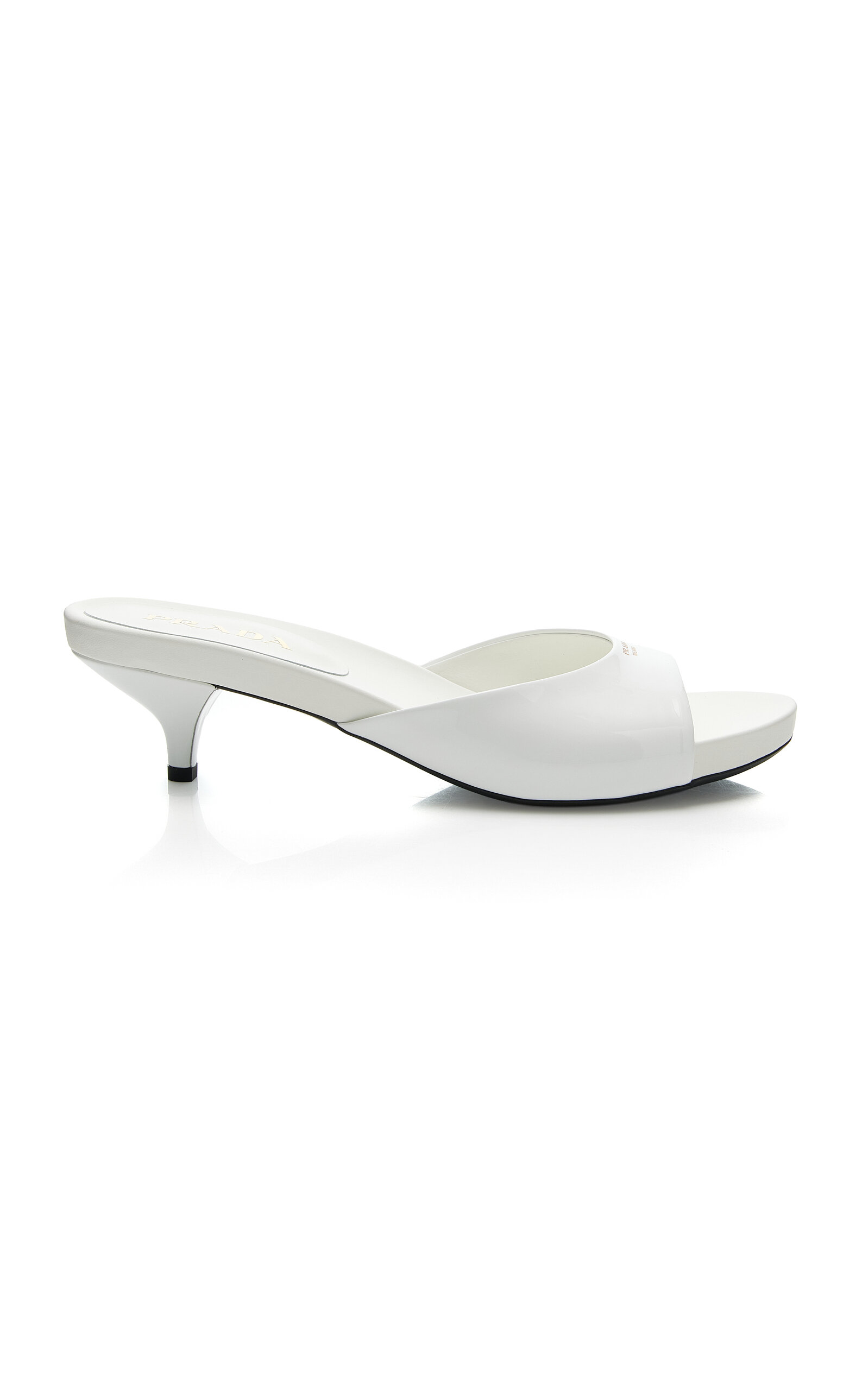 Prada Prada Ciabatte Leather Sandals