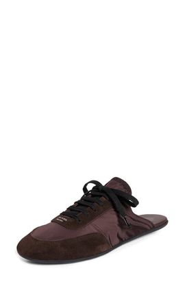 Prada Prada Collapse Lace-Up Sneaker Mule