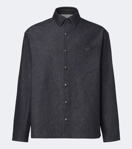 Prada Prada Cotton chambray shirt