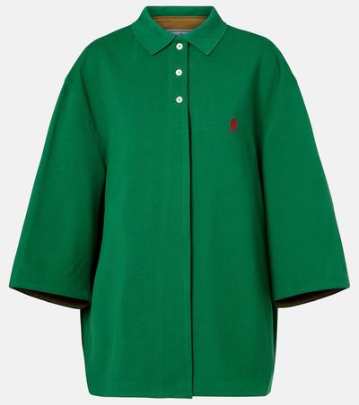 Prada Prada Cotton piqué coat