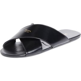 Prada Prada Crisscross Slide Sandal