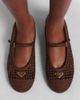 Prada Prada Crochet Mary Jane flats - 2