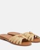 Prada Prada Crochet raffia-effect slides - 1