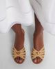 Prada Prada Crochet raffia-effect slides - 2