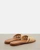 Prada Prada Crochet raffia-effect slides - 3