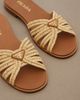 Prada Prada Crochet raffia-effect slides - 6