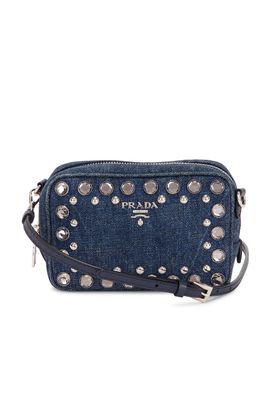 prada Prada Denim Bijoux Camera Bag