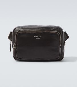 Prada Prada Distressed leather crossbody bag