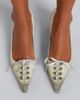 Prada Prada Distressed leather pumps - 3