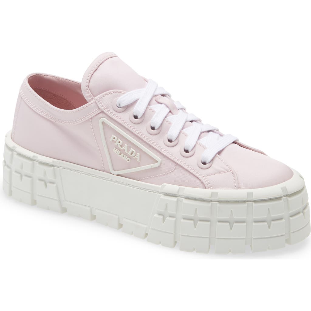 Prada Prada Double Wheel Platform Sneaker