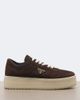 Prada Prada Downtown Bold suede-trimmed platform sneakers - 6
