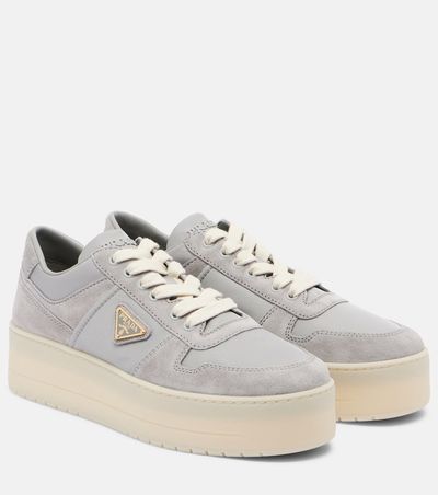 Prada Prada Downtown Re-Nylon platform sneakers