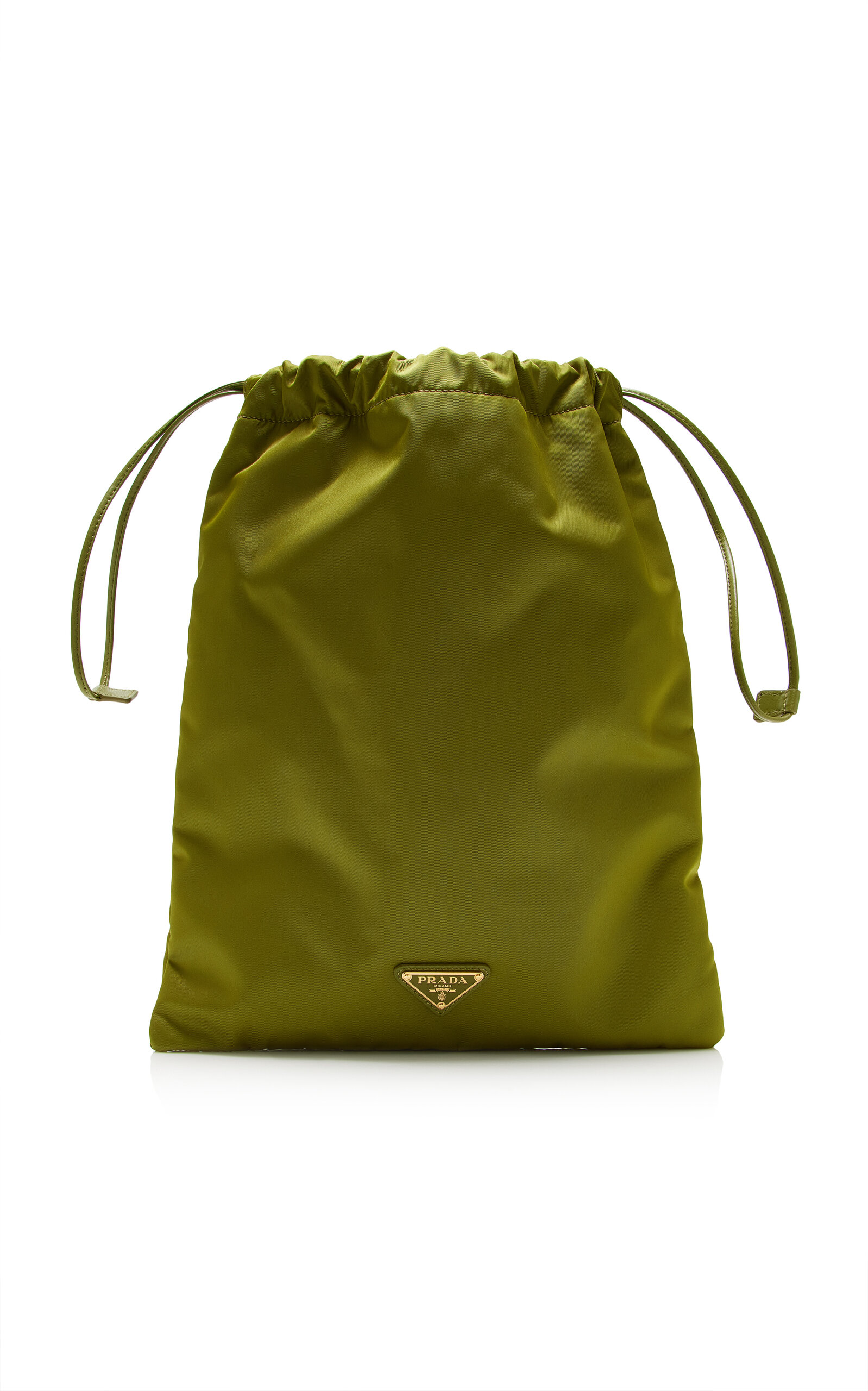 Prada Prada Drawstring Nylon Pouch