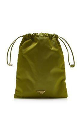 Prada Prada Drawstring Nylon Pouch