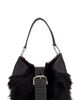 prada Prada Eco Lapin Faux Fur Buckle Hobo Bag - 1
