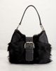 prada Prada Eco Lapin Faux Fur Buckle Hobo Bag - 2