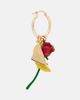 Prada Prada Embellished enamel hoop earrings - 5
