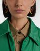 Prada Prada Embellished enamel hoop earrings - 6