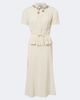 Prada Prada Embellished silk crêpe midi dress - 1