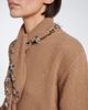Prada Prada Embellished tie-neck cashmere sweater - 3