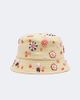 Prada Prada Embroidered canvas bucket hat - 1