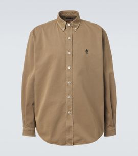 Prada Prada Embroidered cotton shirt