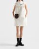 Prada Prada Embroidered Natte Fabric Mini-Dress - 2