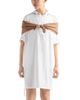Prada Prada Embroidered Poplin Mini Dress - 1