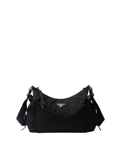 Prada Prada Explore Large Re-Nylon And Leather Bag