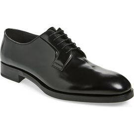 Prada Prada Formale Spazzolato Plain Toe Derby