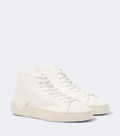 Prada Prada High-top leather sneakers